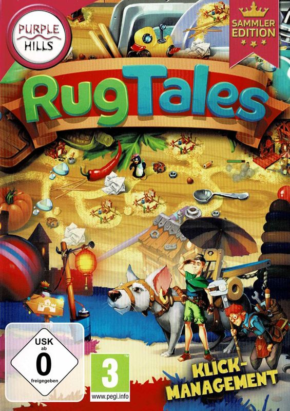 Front Cover for RugTales (Collector's Edition) (Windows) (Purple Hills release)