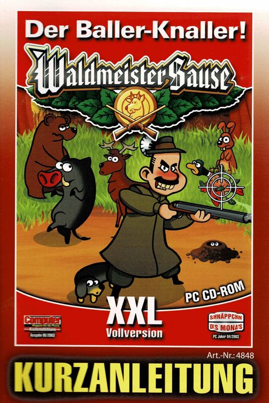 Manual for Waldmeister Sause (Windows) (Alternate release): Front