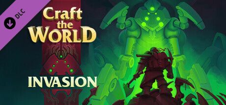 Front Cover for Craft the World: Invasion (Macintosh and Windows) (Steam release)