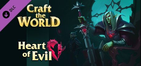 Front Cover for Craft the World: Heart of Evil (Macintosh and Windows) (Steam release)