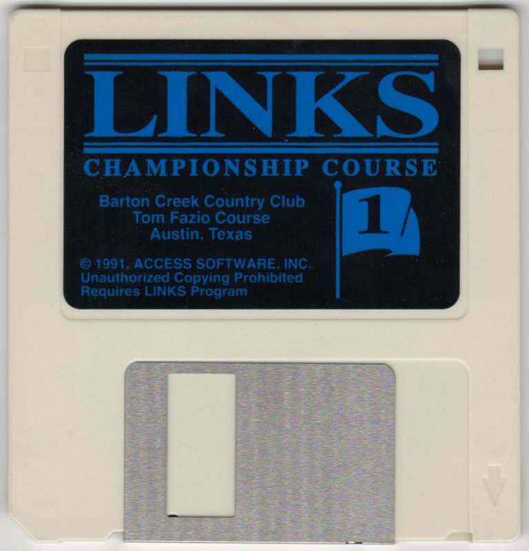 Media for Links: Championship Course - Barton Creek (DOS): Disk 1