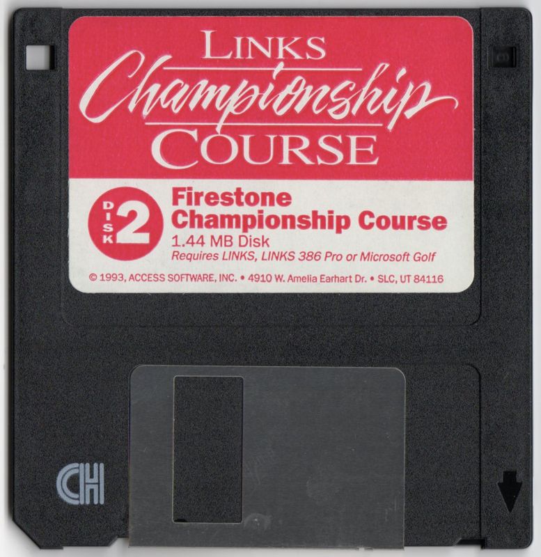 Media for Links: Championship Course - Firestone Country Club (DOS) (Links 386 SVGA release): Disk 2
