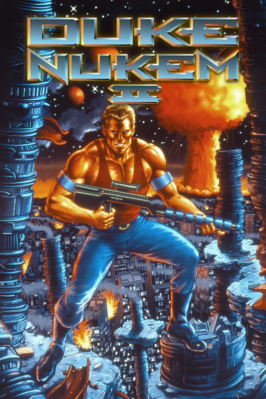 Duke Nukem II cover or packaging material MobyGames