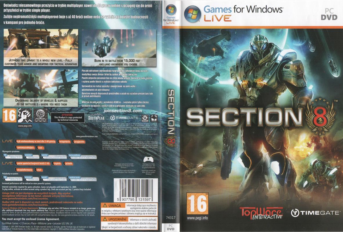 Full Cover for Section 8 (Windows)