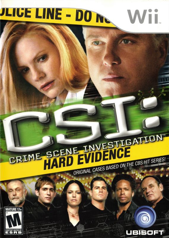 Front Cover for CSI: Crime Scene Investigation - Hard Evidence (Wii)