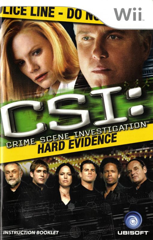 CSI: Crime Scene Investigation - Hard Evidence cover or packaging ...