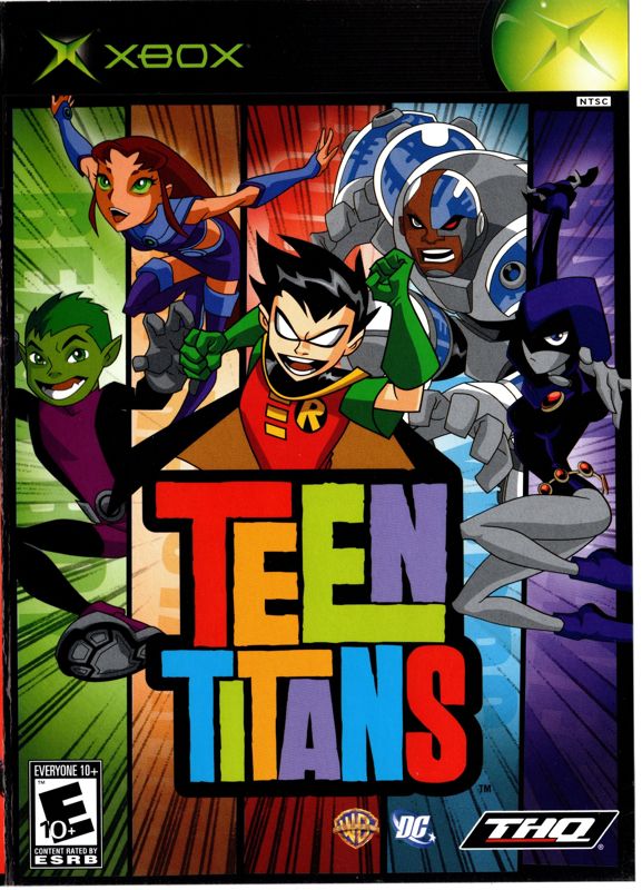 Front Cover for Teen Titans (Xbox)