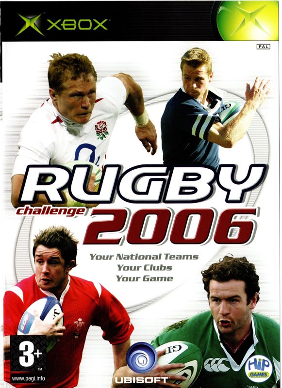 Front Cover for Rugby Challenge 2006 (Xbox)