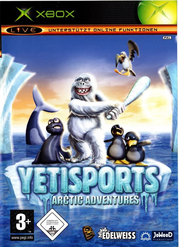 Front Cover for Yetisports: Arctic Adventures (Xbox)