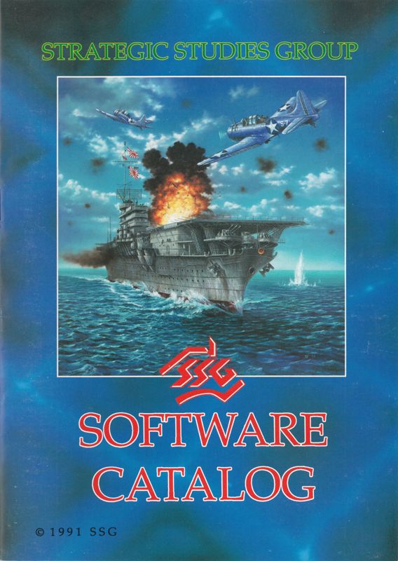 Other for Carriers at War (DOS) (5.25" floppy disk release): Software Catalog - front