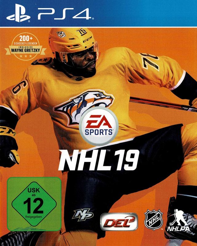 Front Cover for NHL 19 (PlayStation 4)