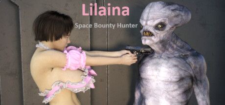 Front Cover for Lilaina: Space Bounty Hunter (Windows) (Steam release)