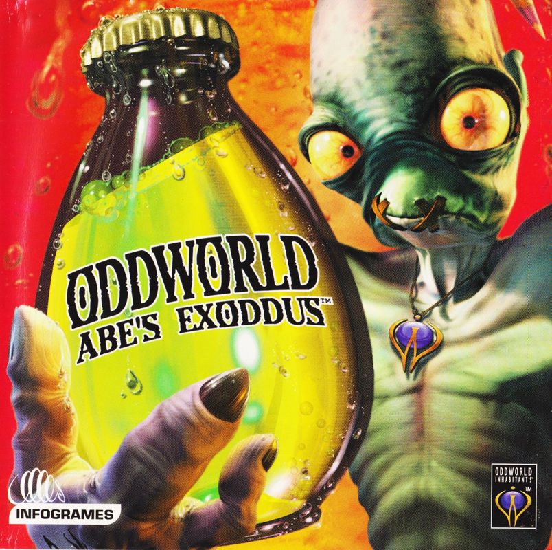 Oddworld: Abe's Exoddus cover or packaging material - MobyGames