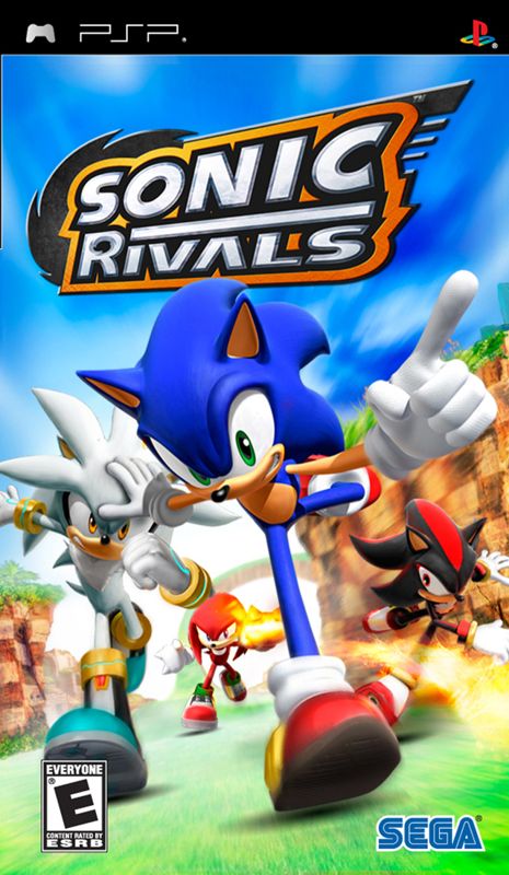 Front Cover for Sonic Rivals (PSP)