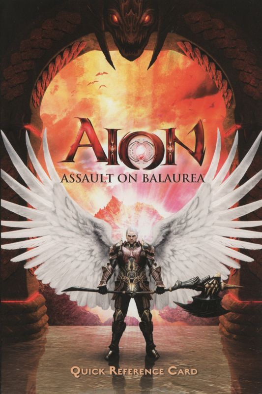 Reference Card for Aion: Assault on Balaurea (Windows)