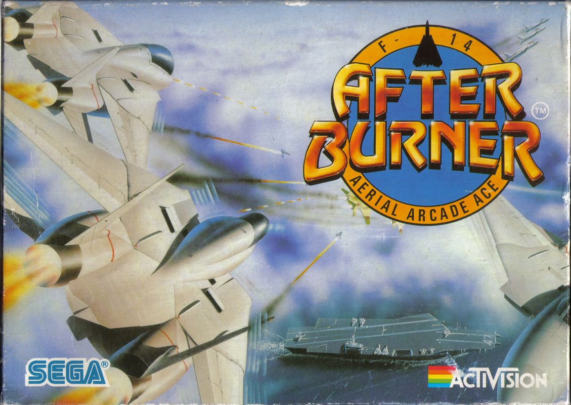 Front Cover for After Burner II (Atari ST)