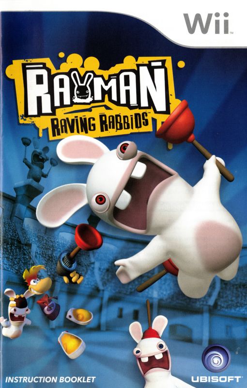 Rayman: Raving Rabbids cover or packaging material - MobyGames