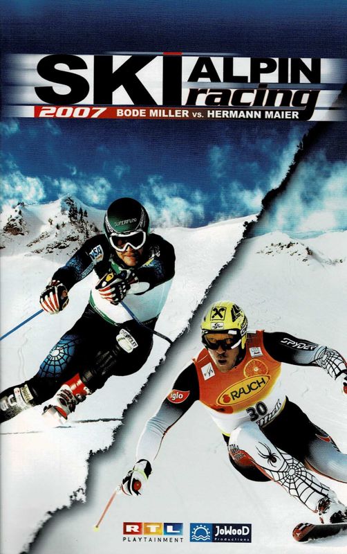 Manual for Alpine Ski Racing 2007: Bode Miller vs. Hermann Maier (PlayStation 2): Front