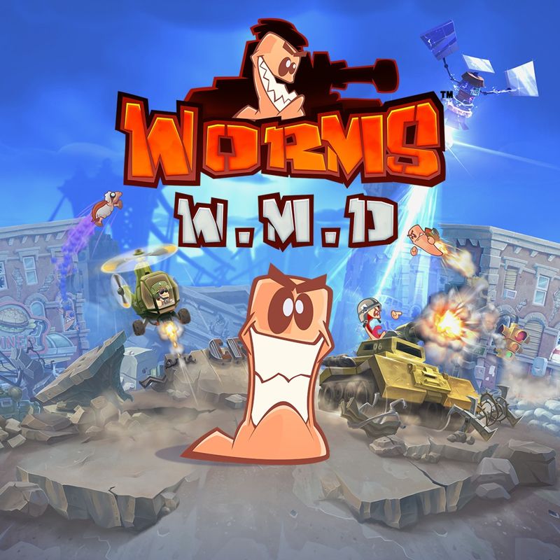 Front Cover for Worms: W.M.D. (PlayStation 4) (PSN (SEN) release)