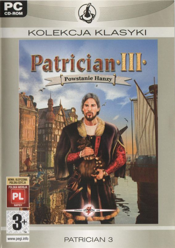 Front Cover for Patrician III (Windows) (Kolekcja Klasyki release)