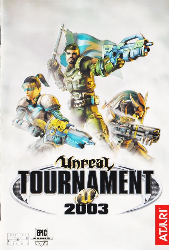 その他 Unreal Tournament 2003 PC Unreal Tournament 2003 cover or packaging material - MobyGames