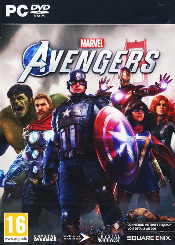 Front Cover for Marvel Avengers (Windows)