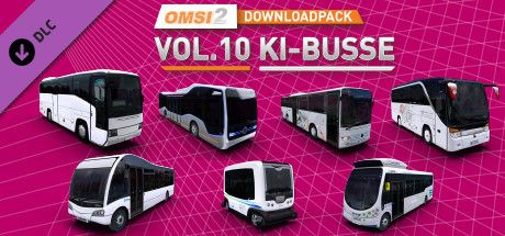 Front Cover for OMSI 2: Downloadpack Vol. 10 - AI-Coaches (Windows) (Steam release): German Cover