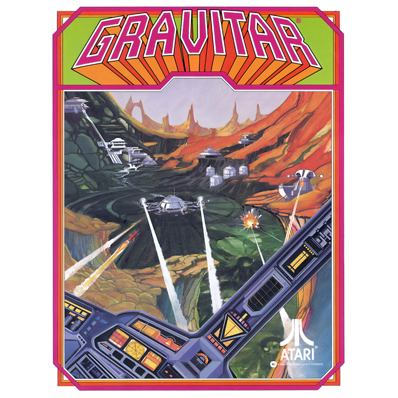 Front Cover for Gravitar (Antstream)