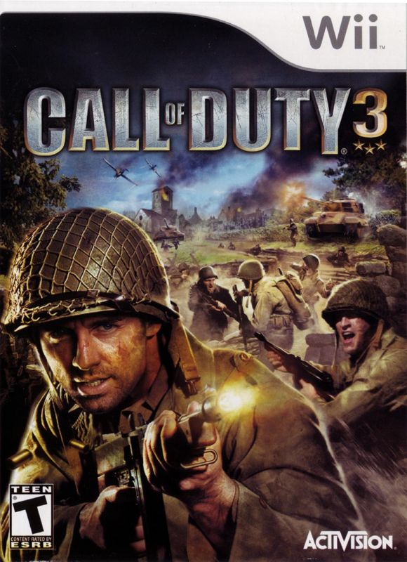 Front Cover for Call of Duty 3 (Wii)