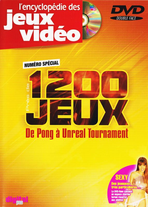 Front Cover for 1200 jeux: De Pong à Unreal Tournament (Windows)