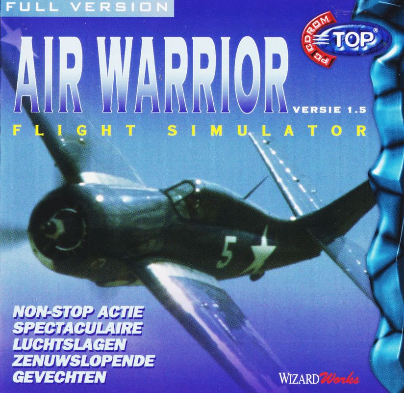 Front Cover for Air Warrior (DOS) (Multi Media International's TOP series release)