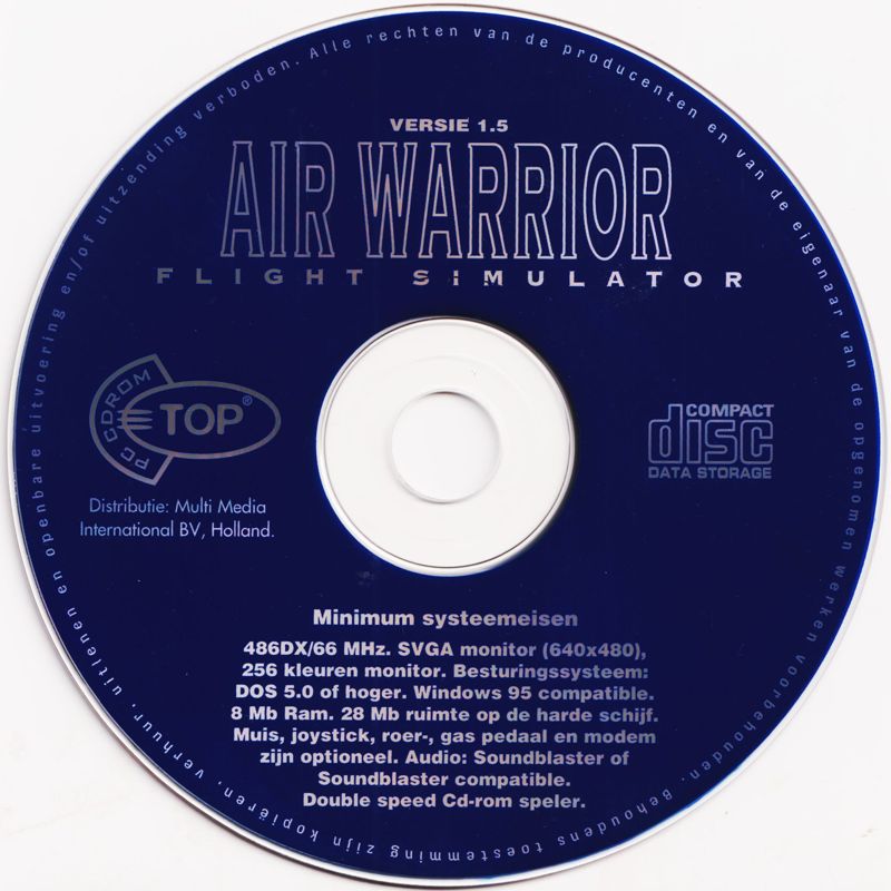 Media for Air Warrior (DOS) (Multi Media International's TOP series release)