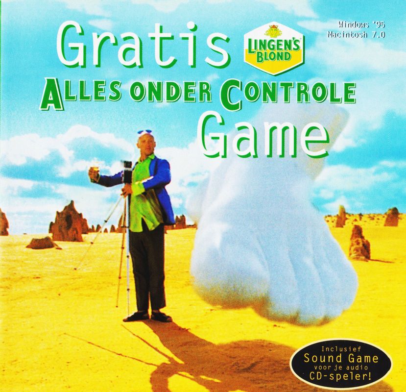 Front Cover for Alles onder Controle Game (Macintosh and Windows)