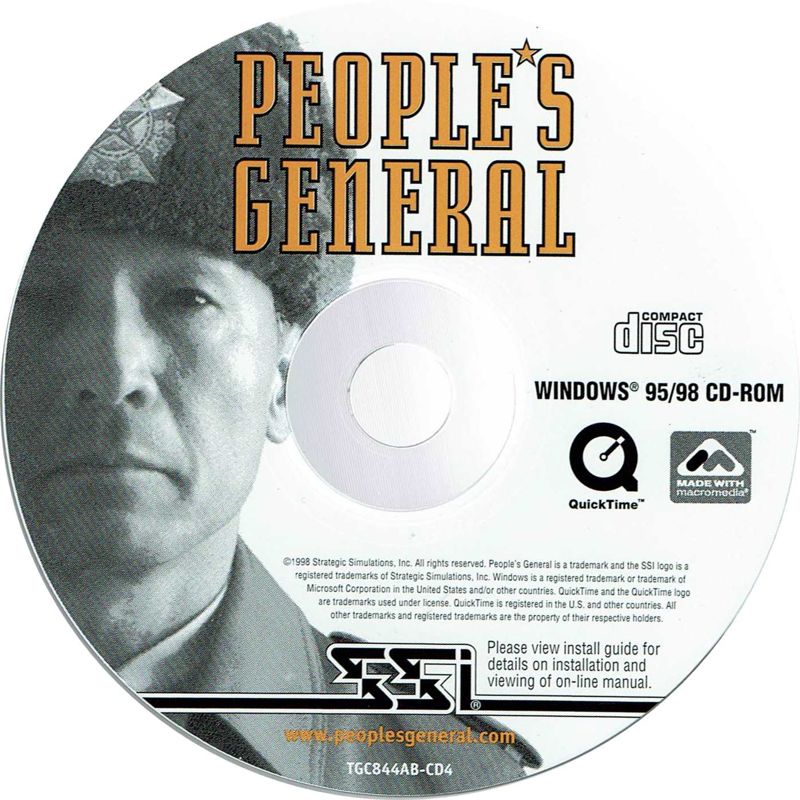 Media for The Gamer's Choice (Windows): People's General