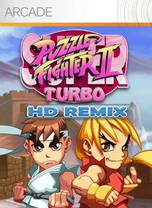 Front Cover for Super Puzzle Fighter II Turbo HD Remix (Xbox 360)