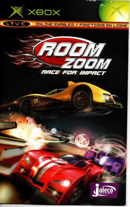 Manual for Room Zoom: Race for Impact (Xbox): Front