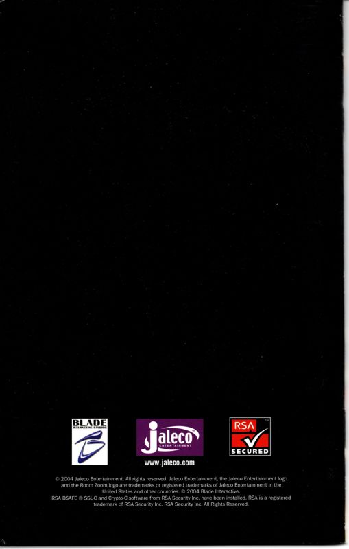 Manual for Room Zoom: Race for Impact (Xbox): Back