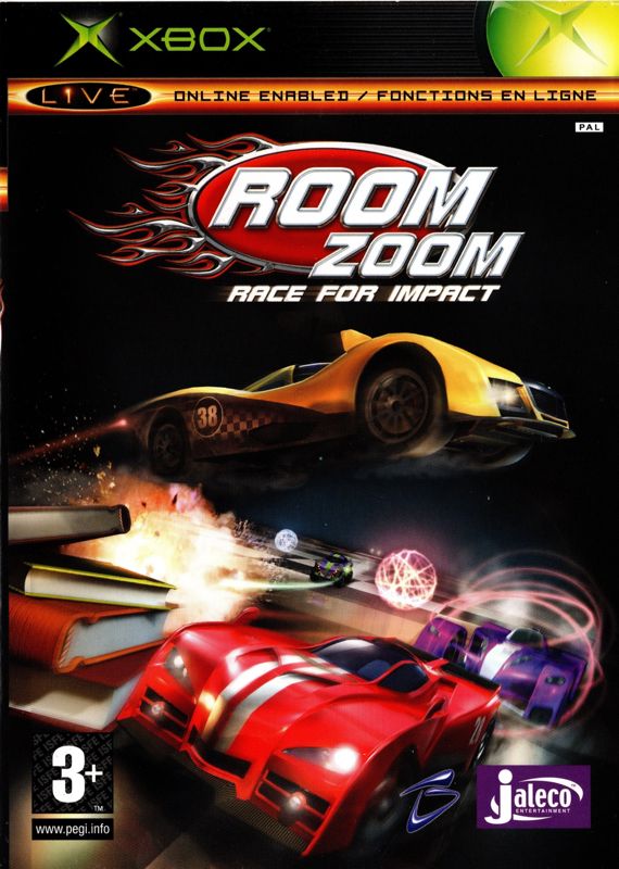 Front Cover for Room Zoom: Race for Impact (Xbox)
