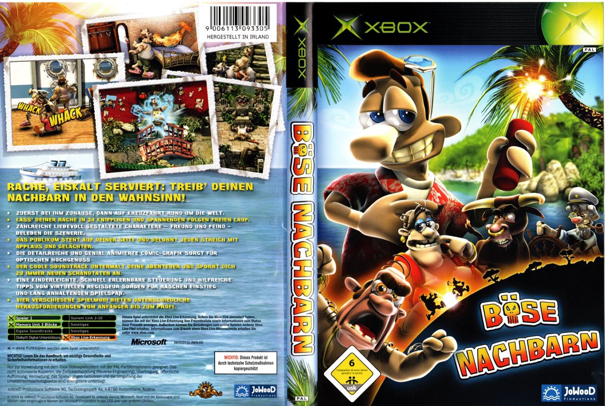 Full Cover for Neighbors from Hell (Xbox)