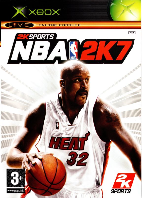 Front Cover for NBA 2K7 (Xbox)