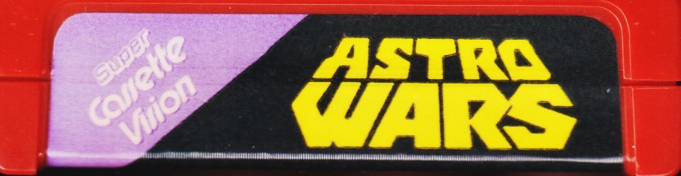Media for Astro Wars (Epoch Super Cassette Vision) (YENO release): Top