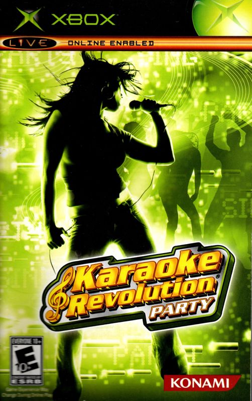 Manual for Karaoke Revolution: Party (Xbox): Front