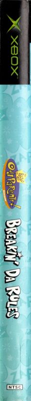 Spine/Sides for The Fairly OddParents!: Breakin' da Rules (Xbox)