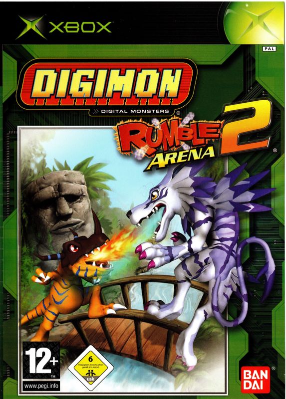 Front Cover for Digimon Rumble Arena 2 (Xbox)