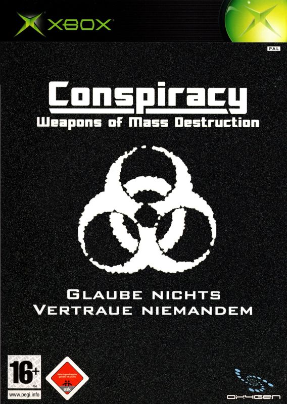 Front Cover for Conspiracy: Weapons of Mass Destruction (Xbox)