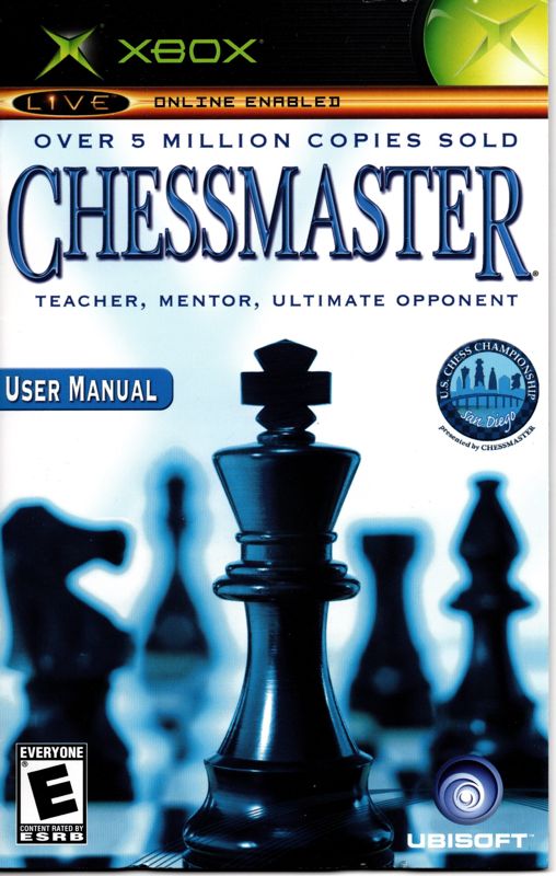 Manual for Chessmaster 10th Edition (Xbox): Front