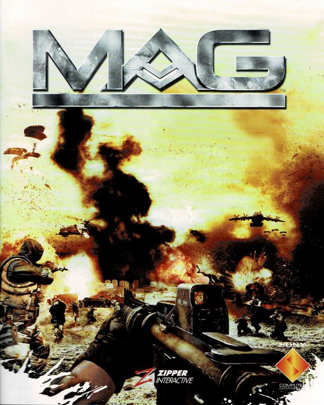 Manual for MAG (PlayStation 3): Front