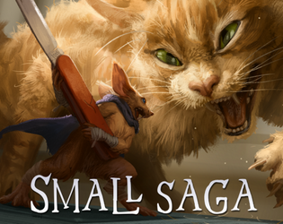 Front Cover for Small Saga (Linux and Windows) (itch.io release)