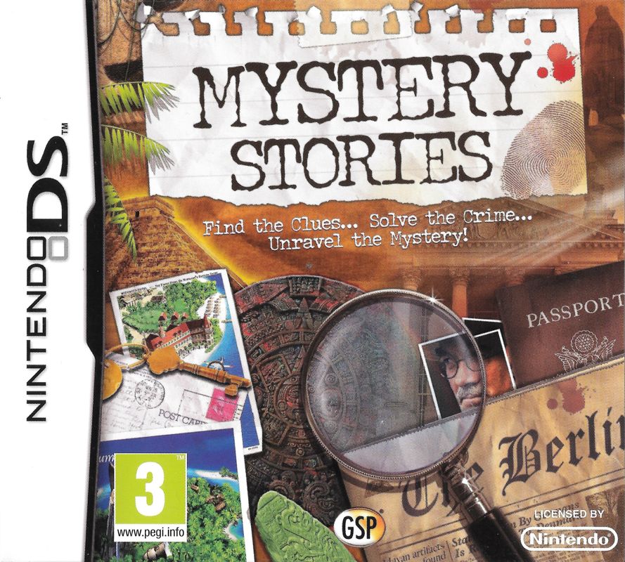 Front Cover for Mystery Stories: Island of Hope (Nintendo DS)