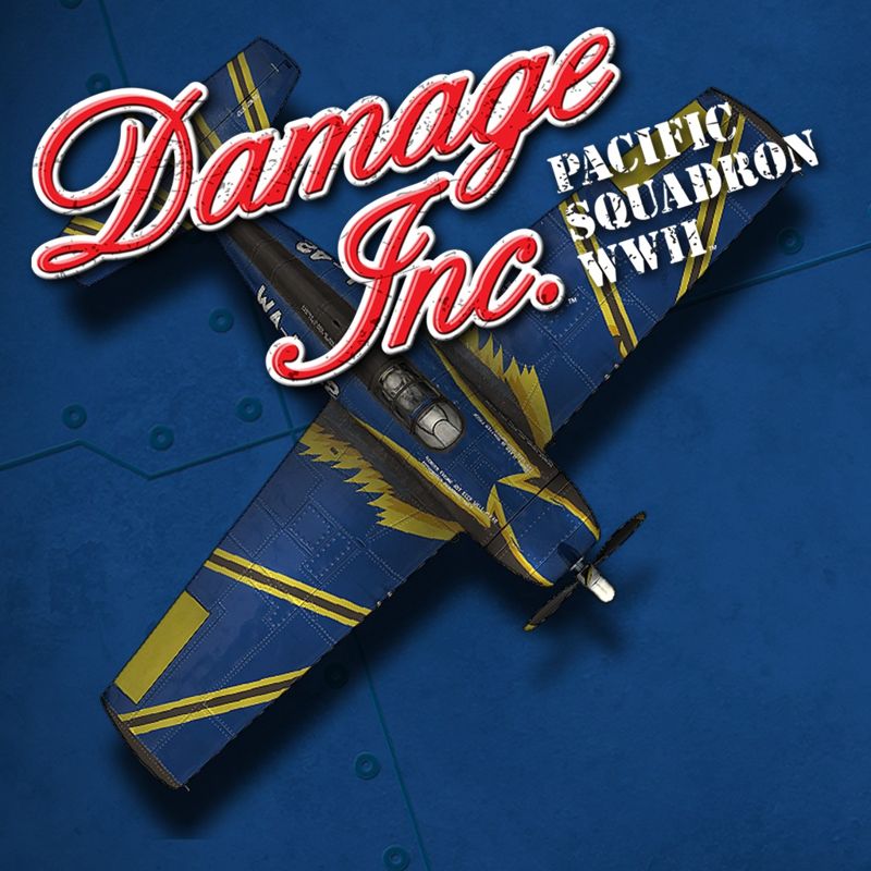 Damage Inc.: Pacific Squadron WWII - F4F-FM2 'Panther' Wildcat cover or ...